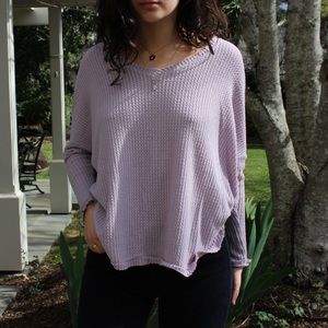 Out From Under Lavender long sleeve